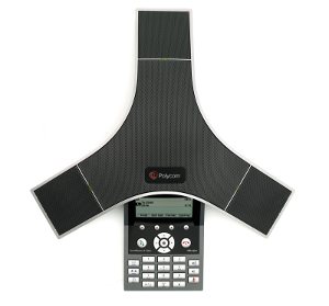 Click for large view of a Polycom SoundStation IP 7000 Conference Room Installation Business Meeting.